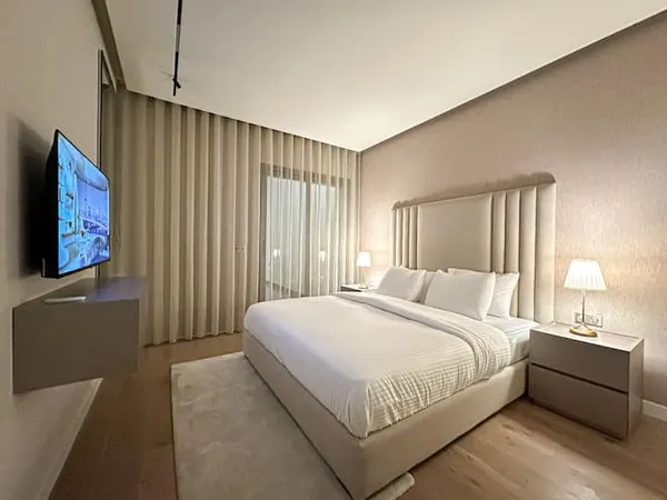Chambre 1 — Marina Bay — 2 chambres, vue mer